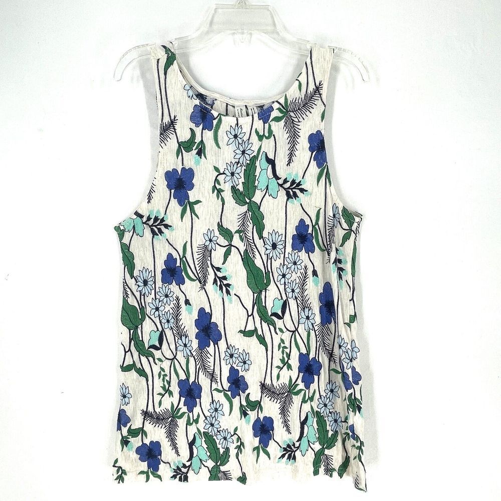 Anthropologie Meadow Rue Cartagena Sz S Embroidered Floral‎ Top Bohemian
